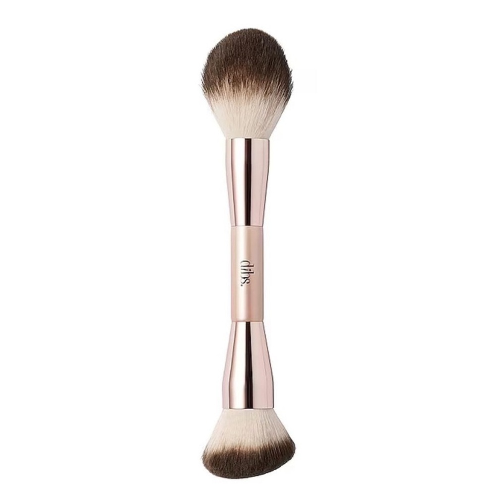 Dibs Beauty Duo Brush Face Double-Ended Face Brush Dual Ended Brush